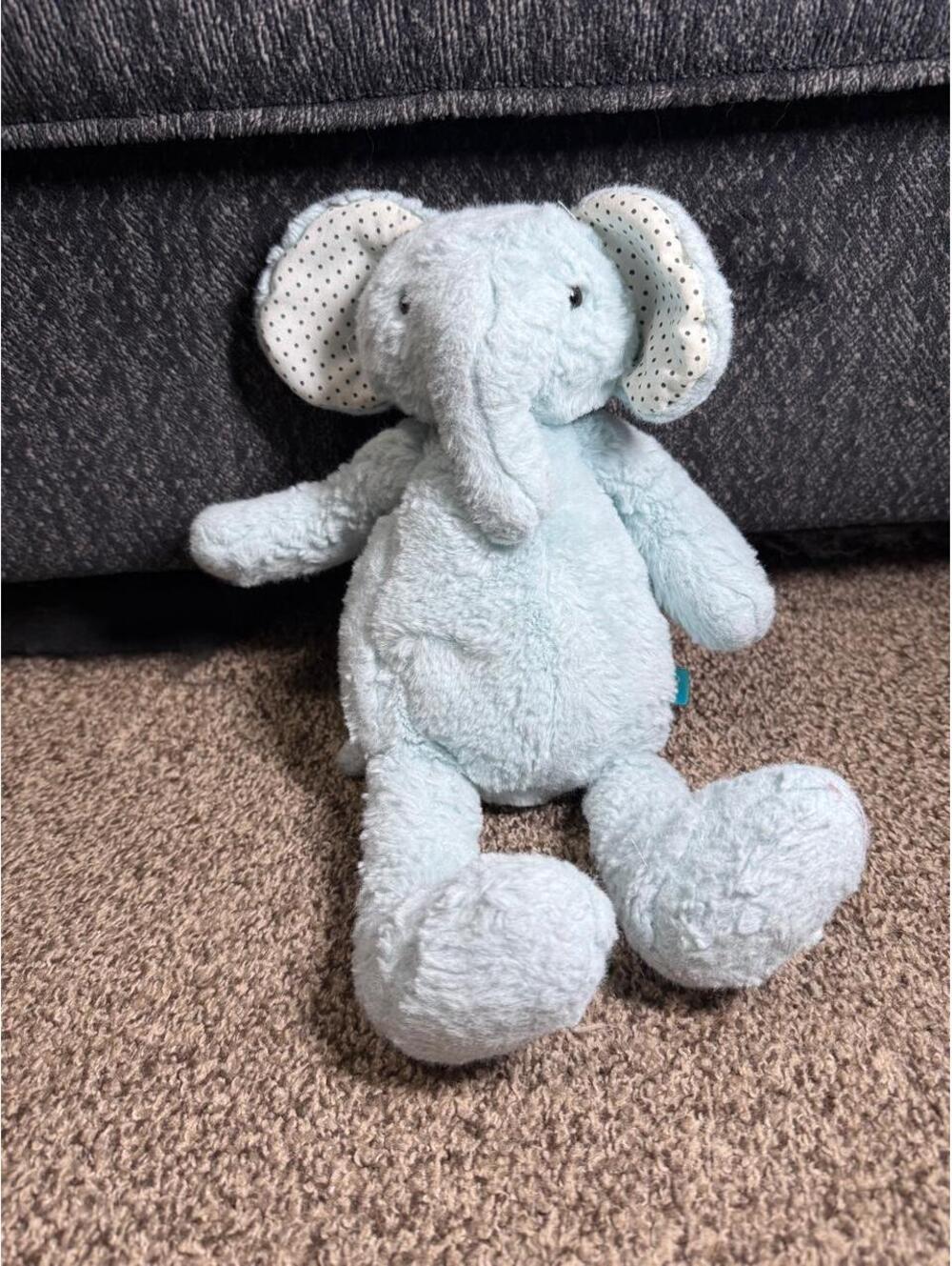 Manhattan Toy Pattern Pals Blue Elephant